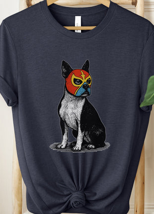 Boston Terrier Luchador Tee