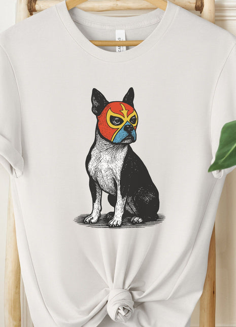 Boston Terrier Luchador Tee