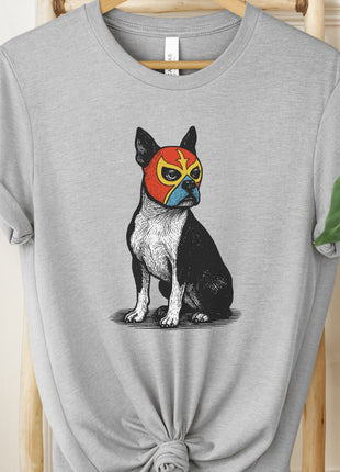 Boston Terrier Luchador Tee