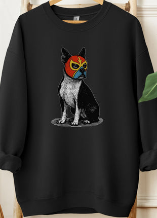 Boston Terrier Luchador Sweatshirt