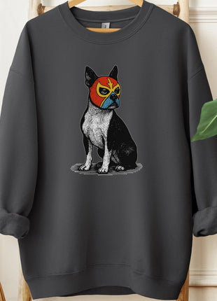 Boston Terrier Luchador Sweatshirt
