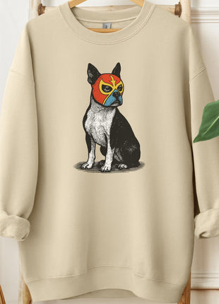 Boston Terrier Luchador Sweatshirt
