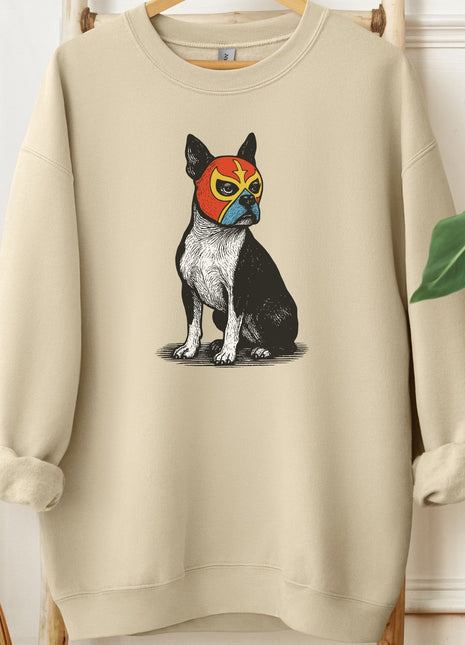 Boston Terrier Luchador Sweatshirt