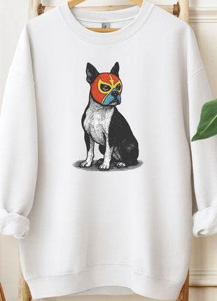 Boston Terrier Luchador Sweatshirt