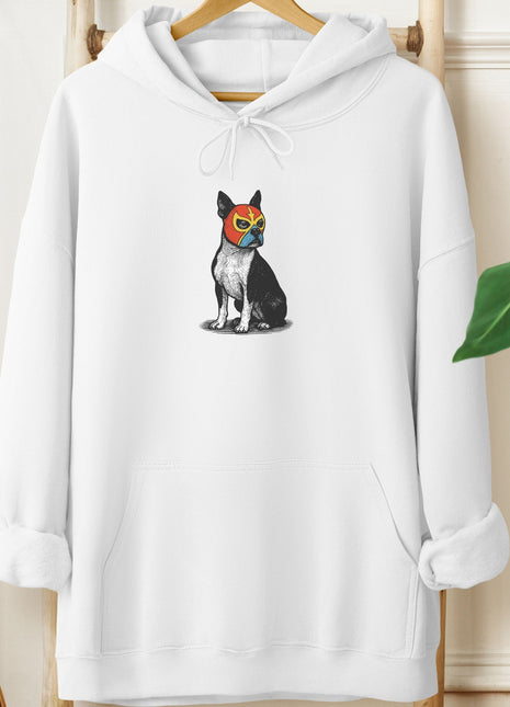 Boston Terrier Luchador Hoodie