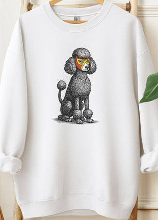 Poodle Luchador Sweatshirt