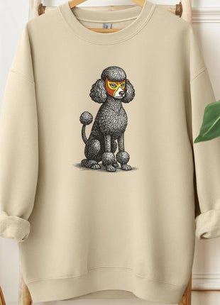Poodle Luchador Sweatshirt