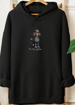 Poodle Luchador Hoodie