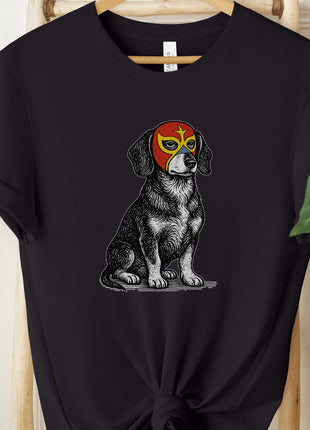 Dachshund Weenie Luchador Tee