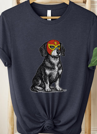 Dachshund Weenie Luchador Tee