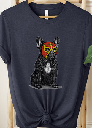 French Bulldog Frenchie Luchador Tee