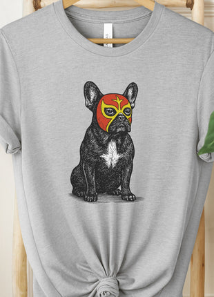 French Bulldog Frenchie Luchador Tee