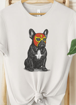 French Bulldog Frenchie Luchador Tee