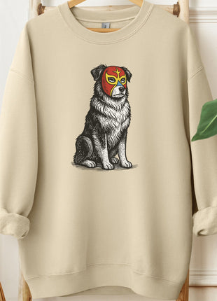 Australian Shepherd Aussie Luchador Sweatshirt