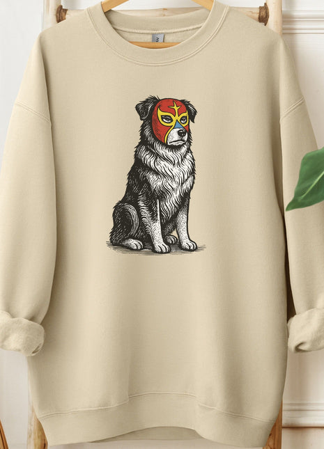Australian Shepherd Aussie Luchador Sweatshirt
