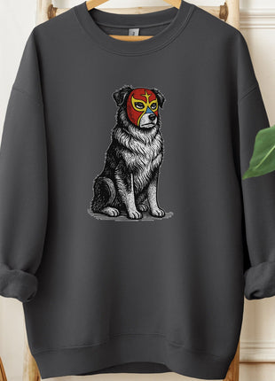 Australian Shepherd Aussie Luchador Sweatshirt