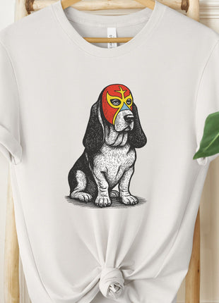 Basset Hound Luchador Tee