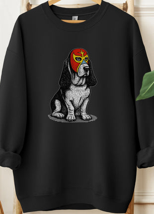 Basset Hound Luchador Sweatshirt
