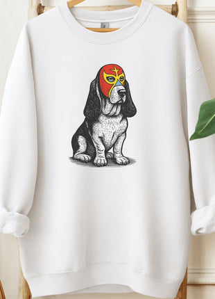 Basset Hound Luchador Sweatshirt