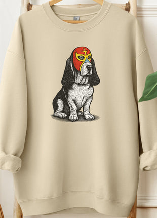 Basset Hound Luchador Sweatshirt