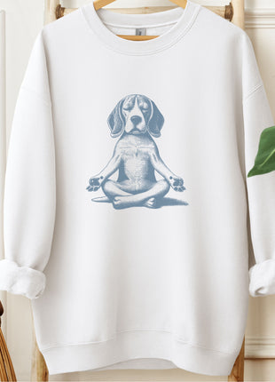 Beagle Yoga Sweatshirt