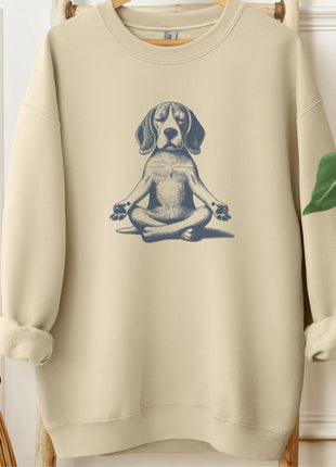 Beagle Yoga Sweatshirt