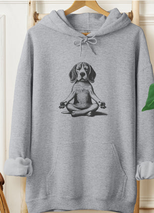 Beagle Meditate Yoga Hoodie