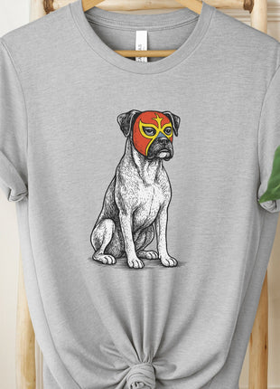 Boxer Dog Luchador Tee