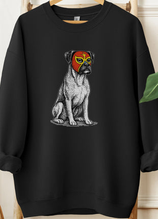 Boxer Dog Luchador Sweatshirt