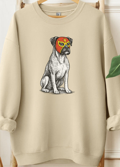 Boxer Dog Luchador Sweatshirt