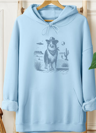 Australian Shepherd Aussie Cowboy UFO Hoodie