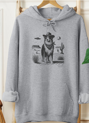 Australian Shepherd Aussie Cowboy UFO Hoodie