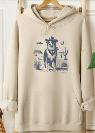Australian Shepherd Aussie Cowboy UFO Hoodie