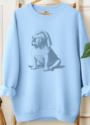 English Bulldog Spa Sweatshirt