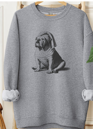 English Bulldog Spa Sweatshirt
