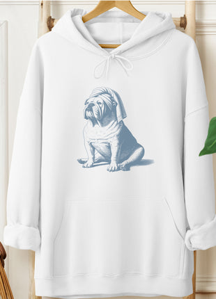 English Bulldog Spa Hoodie