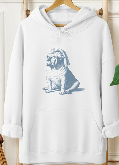English Bulldog Spa Hoodie