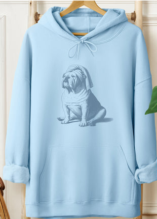 English Bulldog Spa Hoodie