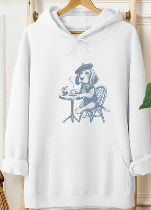 Beagle Paris Cafe Hoodie