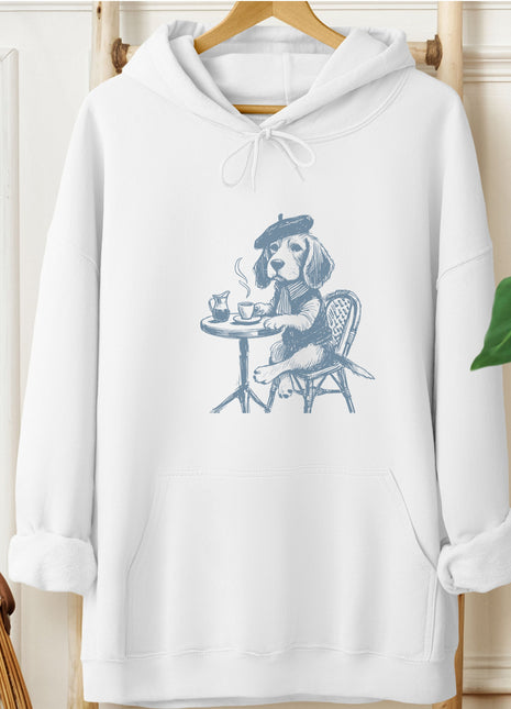 Beagle Paris Cafe Hoodie