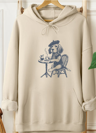Beagle Paris Cafe Hoodie
