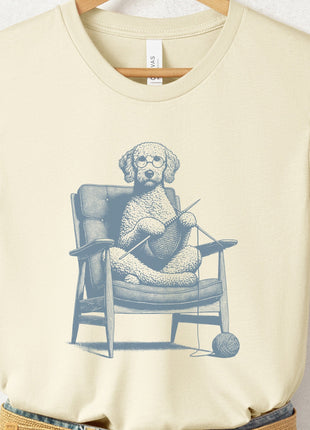 Doodle Knitting T-Shirt