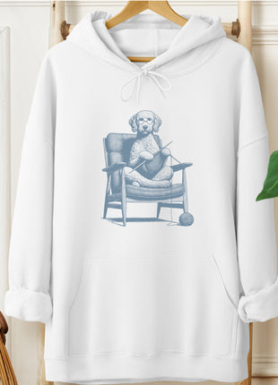 Doodle Knitting Hoodie