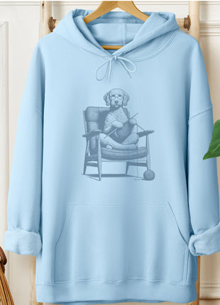 Doodle Knitting Hoodie