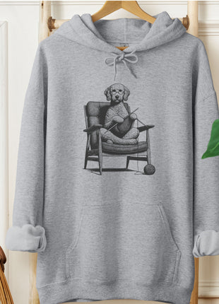 Doodle Knitting Hoodie