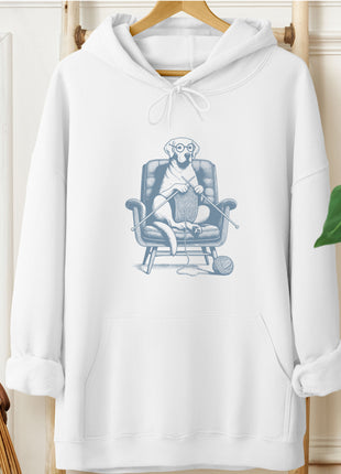 Labrador Retriever Knitting Hoodie