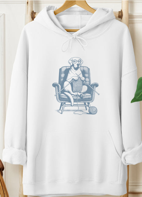 Labrador Retriever Knitting Hoodie