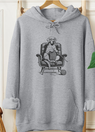 Labrador Retriever Knitting Hoodie