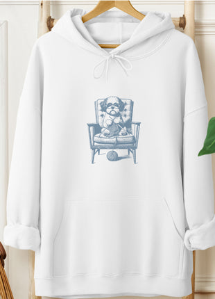 Shih Tzu Knitting Hoodie