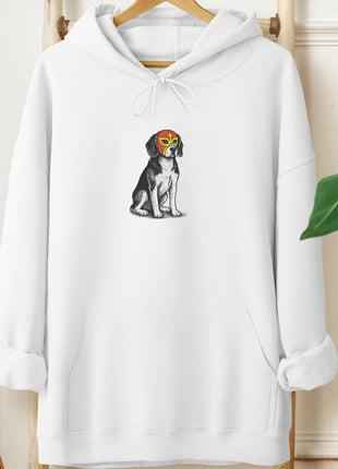 Beagle Luchador Hoodie